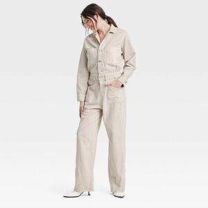 Universal Thread Light Tan Jumpsuit